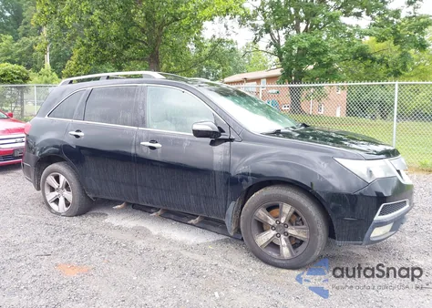 2012 Acura Mdx z USA, uszkodzony, nr VIN 2HNYD2H20CH527622